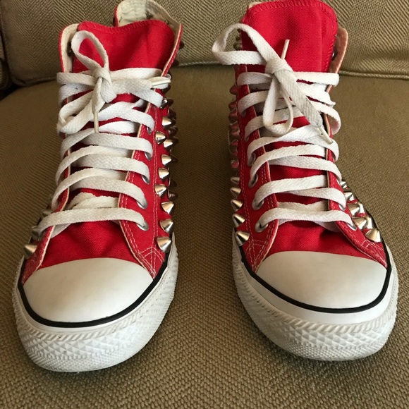 Chuck Taylor® All Star® Studded High Top Sneaker - Picture 4 of 8